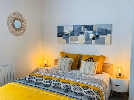 grand f2 avec garage box accès direct