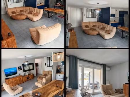 t4 de 84m2 et terrasse et double box