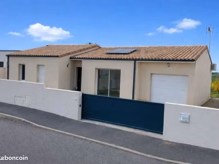 maison plain-pied non mitoyenne