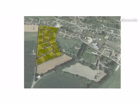 terrain 798 m² emanville