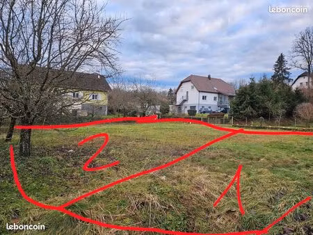 vente de terrain constructible 68290