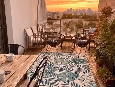 ?️ duplex dernier étage avec vue exceptionnelle sud- 7min metro gabriel péri