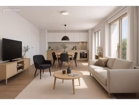 appartement 2 pièces 45 m²