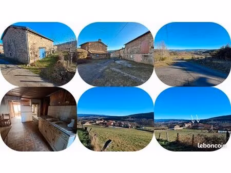 vds 2 maison + terrain