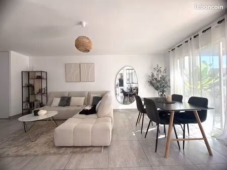 maison t4 à vendre jardins de sérignan - vendue complètement meublée