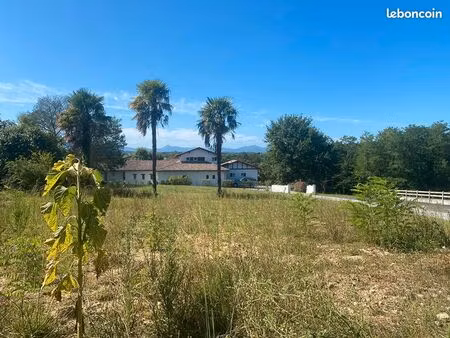 terrain 1000 m² arcangues