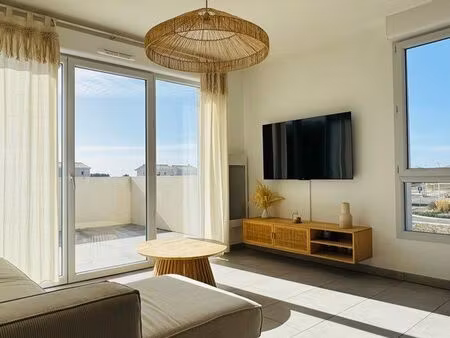 duplex t3 avec terrasse + parking