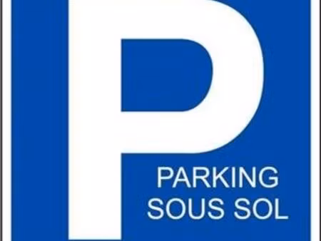 parking sous-sol sécurisé stalingrad