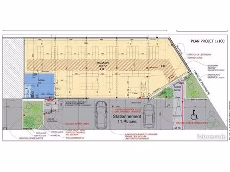 local commercial 207 m² ploubazlanec