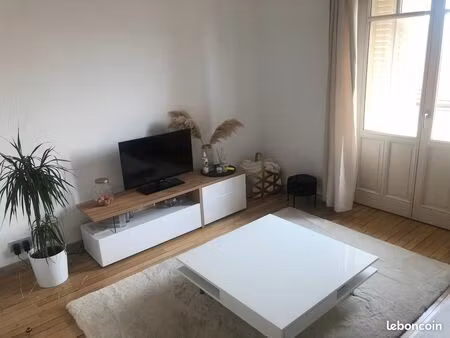 2 pièces 35m2. jardin 40m2  quartier artem