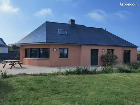 grande maison 215m2 à kerlouan   proche des plages