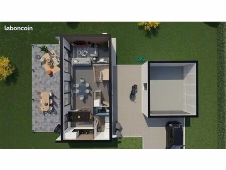 terrain 1 200 m² brutelles