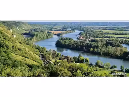 terrain viabilisé à bâtir rare 824m² - vue seine - plein sud - proche gare (ligne j)