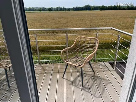 à vendre - appartement récent 2018 - construction béton haut de gamme - vue champs