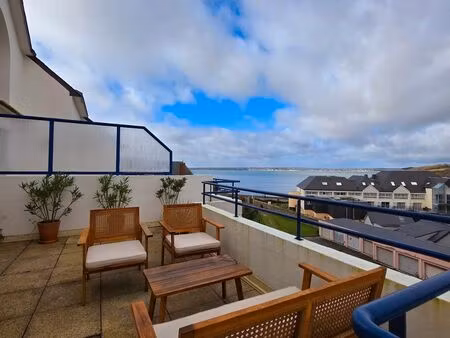 magnifique duplex vue mer proche du centre-ville