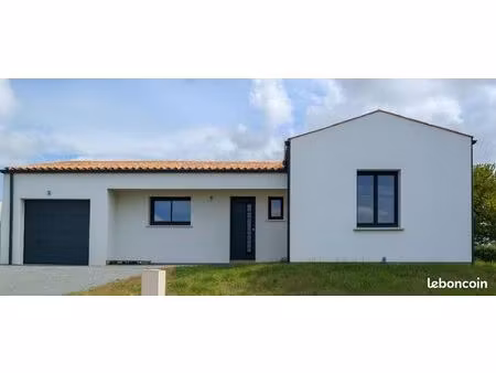 a vendre maison neuve 3 ch - garage 94 m²