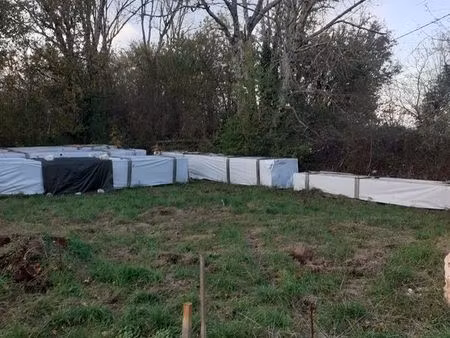 terrain +chalet a monter