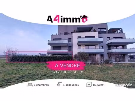appartement 4 pièces 81 m²