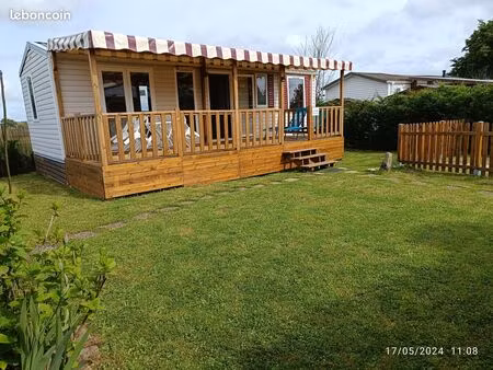 mobil home sur parcelle privative