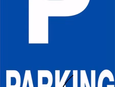 à vendre place de parking extérieur