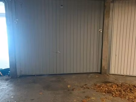 garage fermé