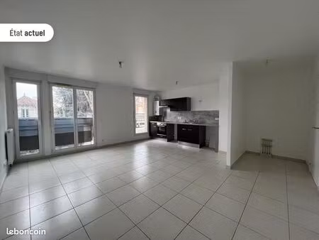 appartement 2 pièces 45 m²