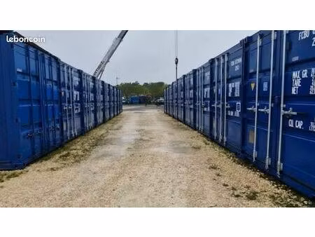 box stockage extérieur 7/15/30 m2