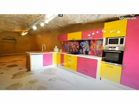 maison semi troglodyte