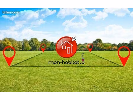terrain 2000 m² cremeaux