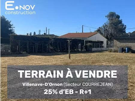 terrain 514 m² villenave d ornon