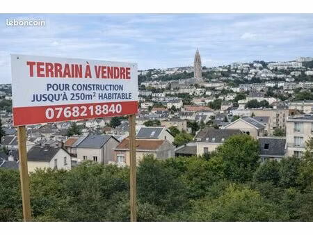 terrain constructible le havre