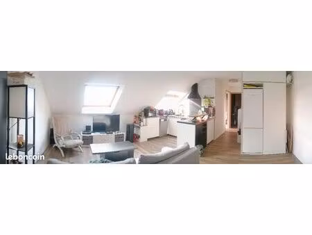 appartement t2/3 44m2 centre jouars pontchartrain