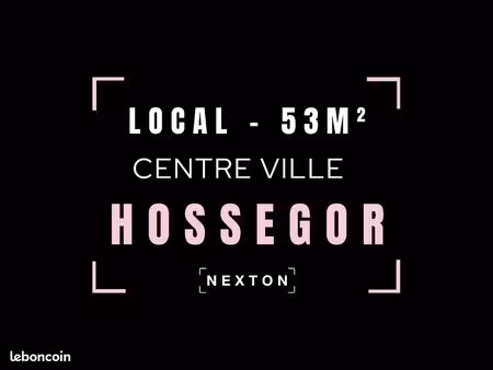 local commercial 53 m² soorts hossegor