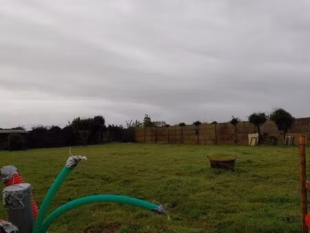 vend terrain viabilisé