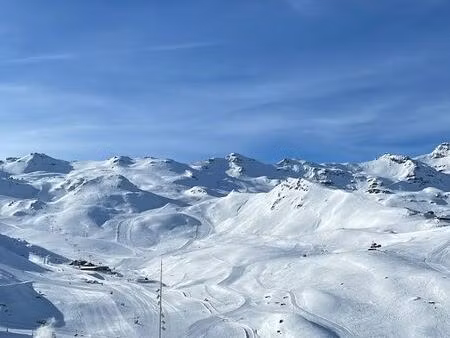 val thorens studio 6p la vanoise plein sud