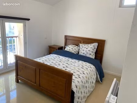 maison meublée une chambre avec terrain et fibre