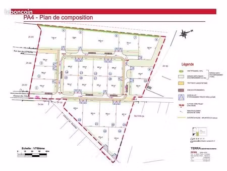 terrain à bâtir cernay les reims 300/m2