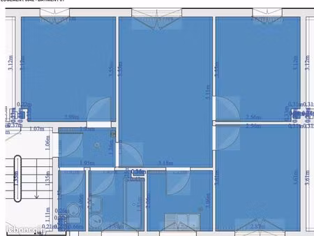 appartement 4 pièces 60 m²