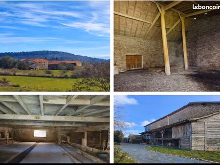corp de ferme rénové-dépendances-7000m2 de terrain