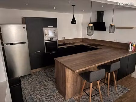 appartement de standing meublé 69m² centre malaucène