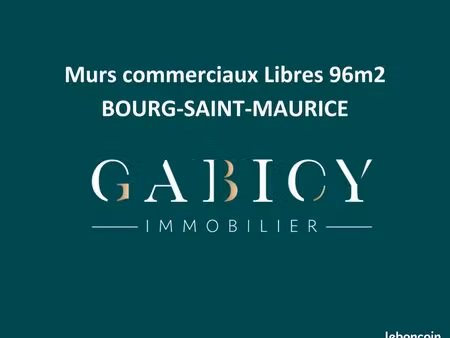 murs commerciaux 96 m² bourg-saint-maurice