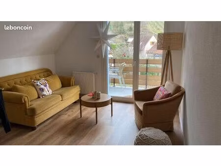 appartement 3 pièces au calme  cadre verdoyant à andlau