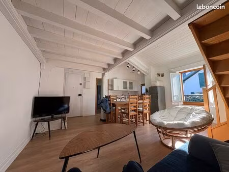 t2 bis meublé - location a l’année