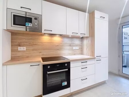 villeurbanne – secteur gratte-ciel superbe t3 de 67.7 m² – climatisé – terrasse  cave