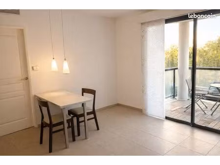 aix-en-provence – t1 30 m² terrasse + parking – résidence récente