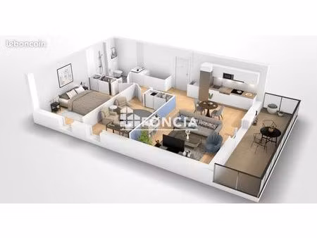 macot la plagne - résidence serena - 3 pièces en résidence principale