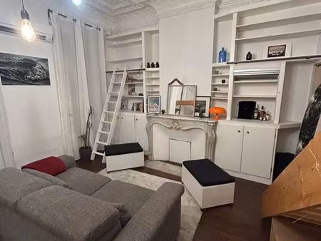 superbe t1bis-t2 style loft quartier antiquaires