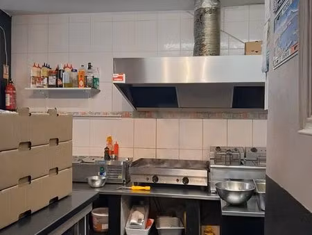 fond de commerce de restaurant de burgers