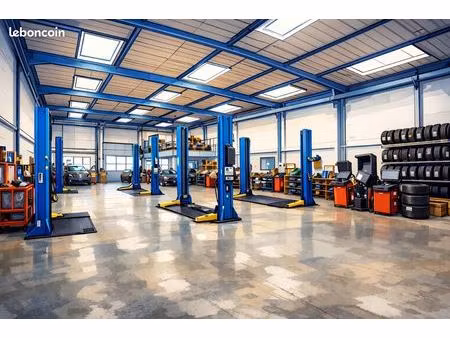 garage automobile 350 m² – vaux-le-pénil – 135 000