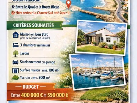 recherche maison à la chaume